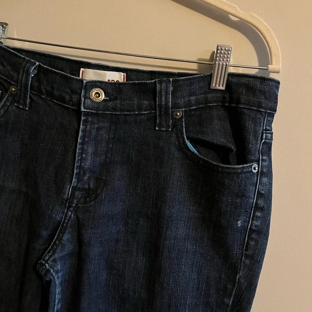 BDG Dark Wash Straight Leg Blue Mom Jeans Size 31